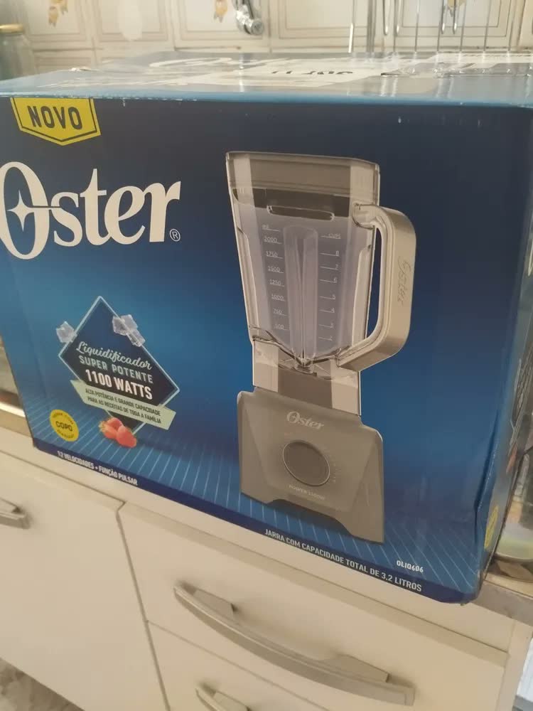 foto de Liquidificador Oliq606 1100 Full 3,2l Cinza Oster