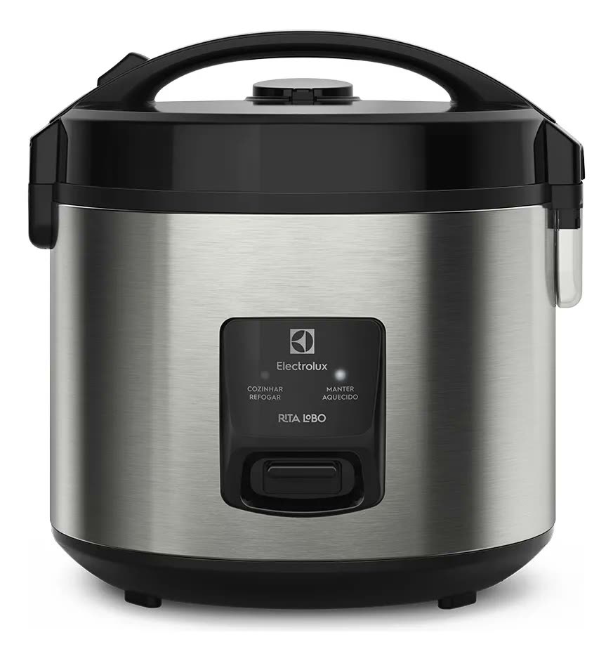 Panela Elétrica ERC20 Por Rita Lobo Com Capacidade 3,5L Antiaderente Inox Electrolux
