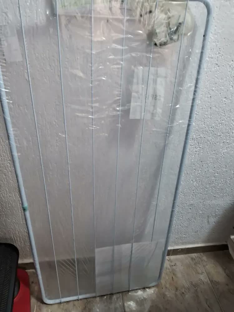 foto de Varal De Teto Mor Em Aço 1,20m Capacidade 17kg Cor Branco