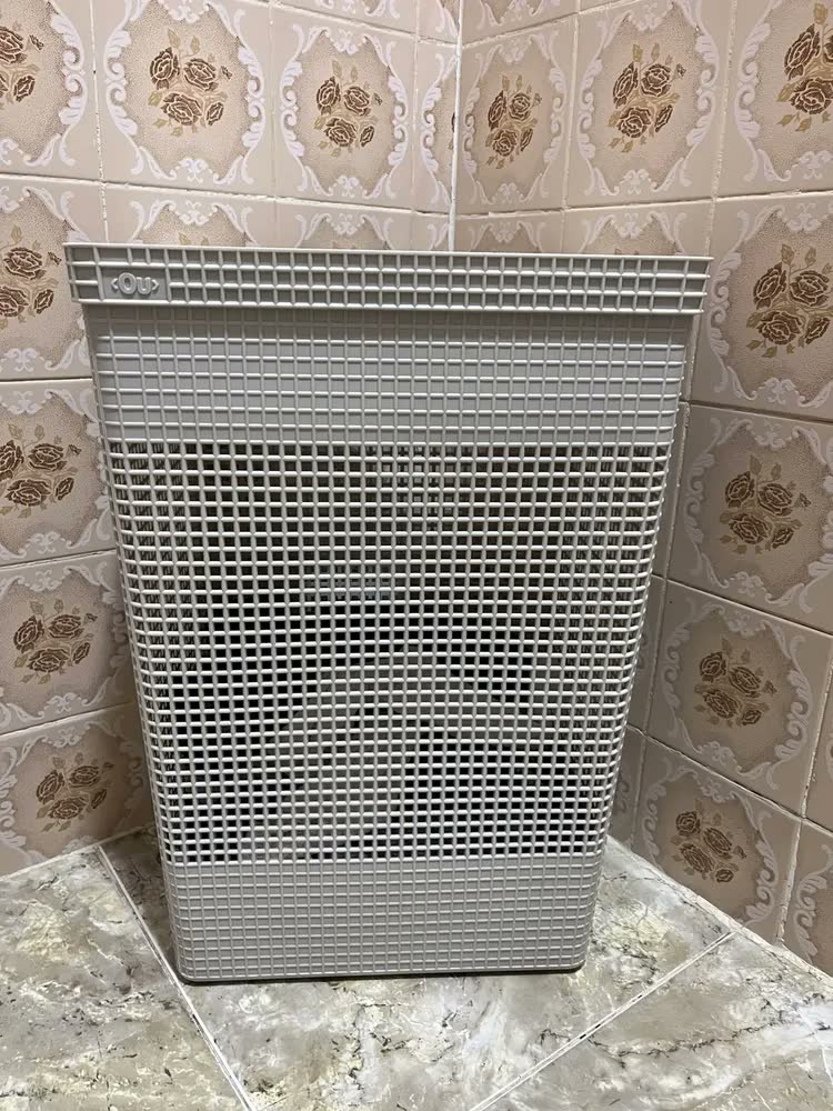 foto de Cesto Roupa Suja Organizador Lavanderia Organiza Brinquedos Cor Cinza-chumbo