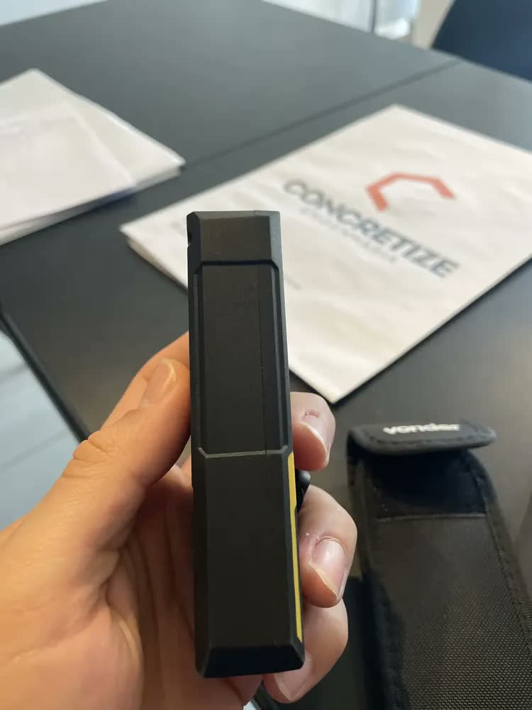 foto de Medidor Laser 50m Com Memória Área Volume Vonder VD050