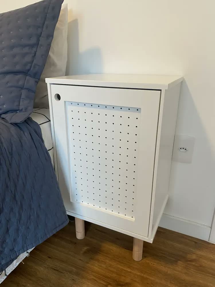 foto de Mesa De Cabeceira Criado  Dot Quarto Sala Decoração Móvel