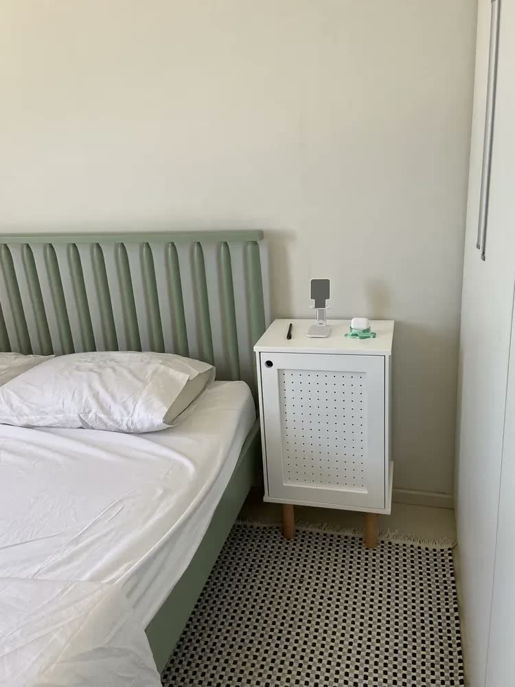foto de Mesa De Cabeceira Criado  Dot Quarto Sala Decoração Móvel