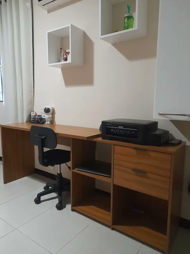 foto de Mesa Para Notebook L Nt2060 Notável Móveis Cor Freijó