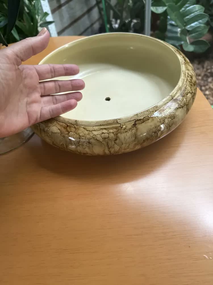 foto de Ikebana Vaso Decorativo Sala Cachepot Planta Ceramica Cores