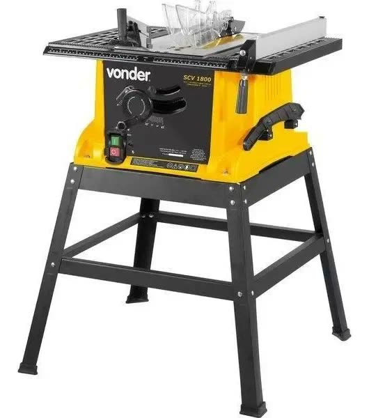 Serra Circular De Bancada 10 Pol 1800w Scv 1800 Vonder