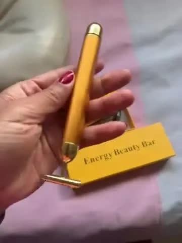 foto de Massageador Facial Anti Rugas Vibrata Gold Harmonização