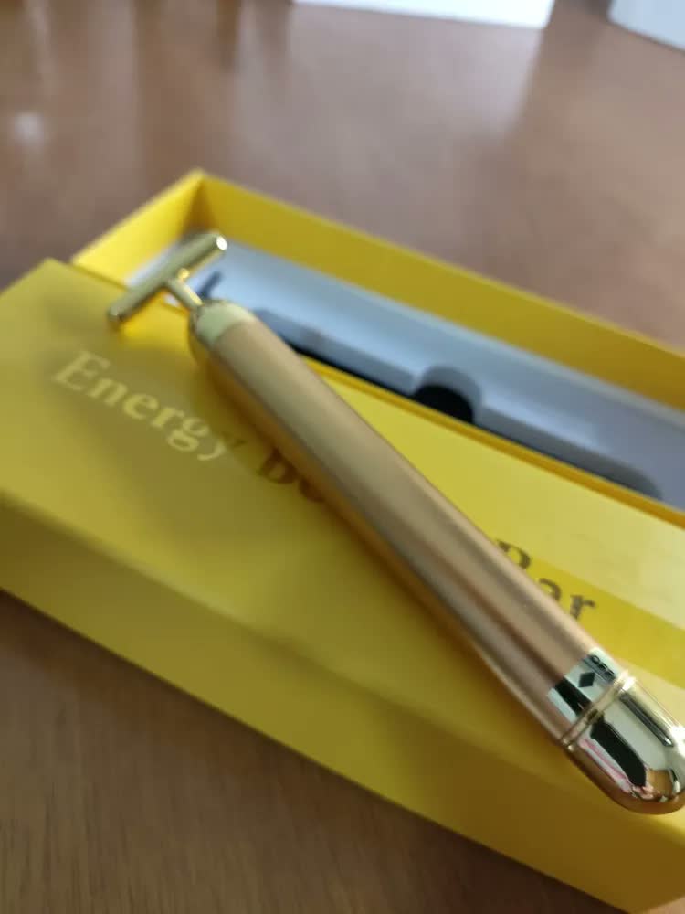 foto de Massageador Facial Anti Rugas Vibrata Gold Harmonização