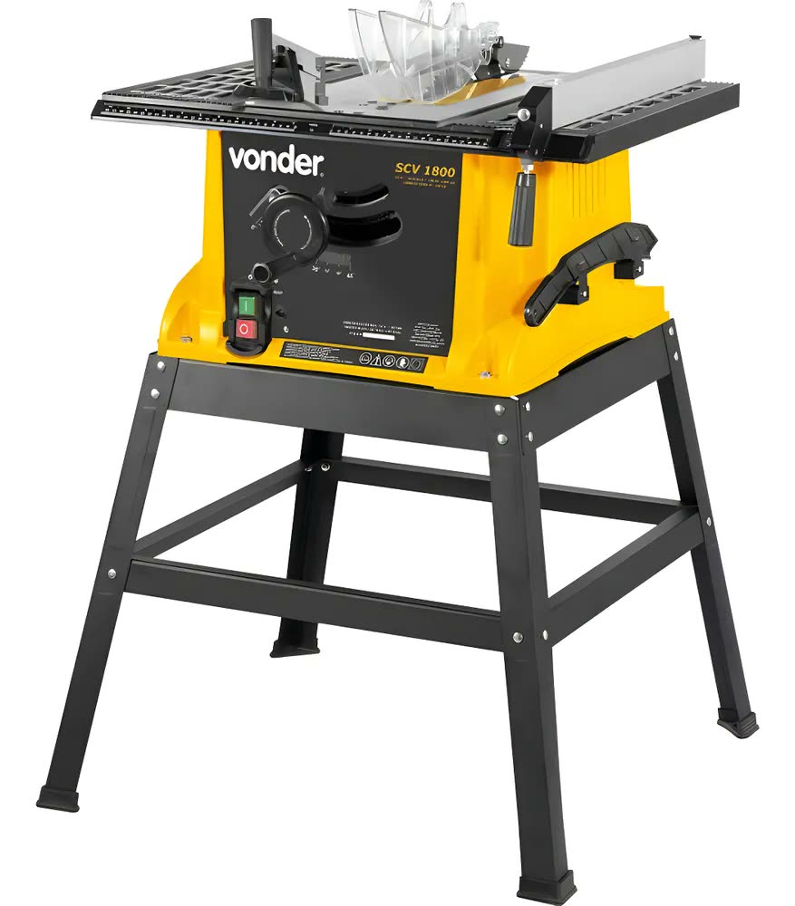 Serra Circular De Mesa 10 Pol 1800w Scv 1800 Vonder