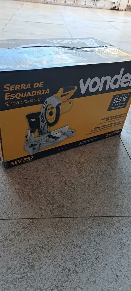 foto de Serra Esquadria 7.1/4' 850w Sev 857 Vonder
