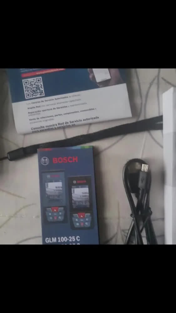 foto de Trena Laser Bosch Glm 150-27 C Alcance 150m Com Bluetooth