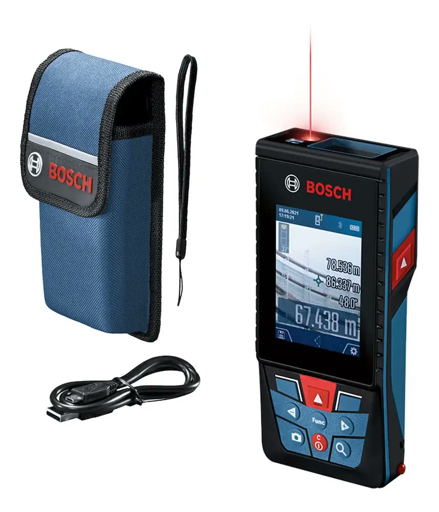 Trena Laser Bosch Glm 150-27 C Alcance 150m Com Bluetooth