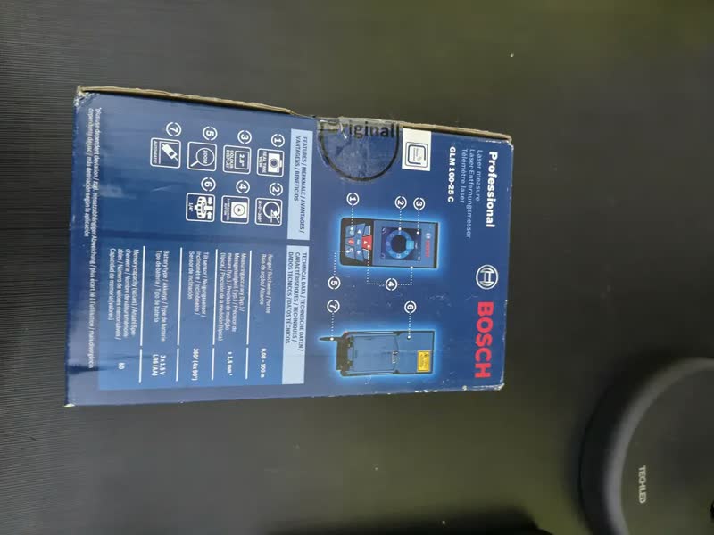 foto de Trena A Laser Medidor Distância 100 Metros Glm 100-25c Bosch