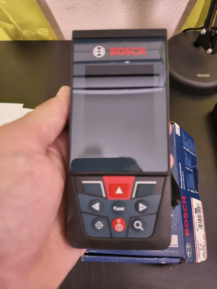 foto de Trena A Laser Medidor Distância 100 Metros Glm 100-25c Bosch