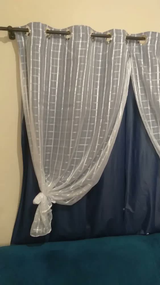 foto de Cortina Para Sala Blecaute 2,00x1,30 Blackout Para Quarto