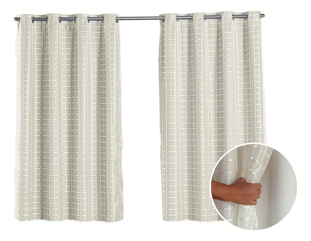 Cortina Para Sala Blecaute 2,00x1,30 Blackout Para Quarto