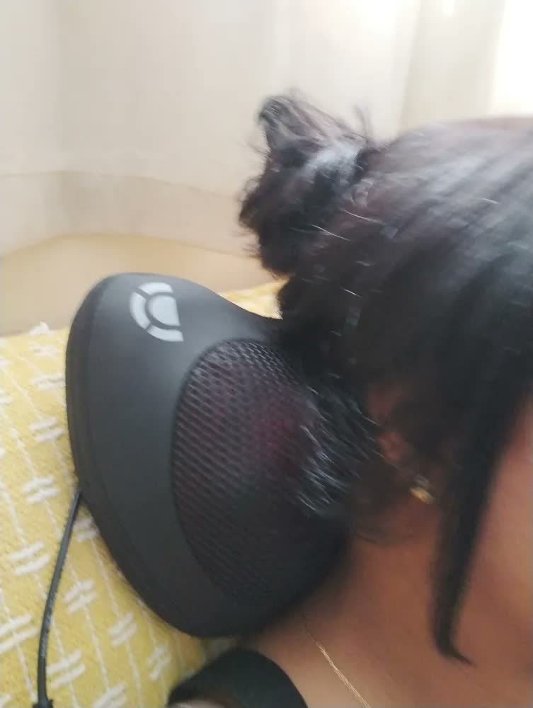 foto de Almofada Massageadora Shiatsu Dellamed 25W Bivolt Pescoço e Lombar