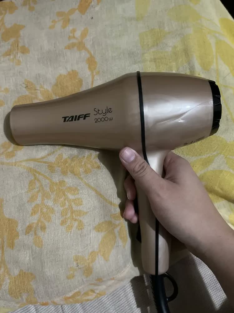foto de Secador De Cabelo Taiff Profissional Style Vermelho Clássico