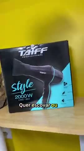 vídeo do produto