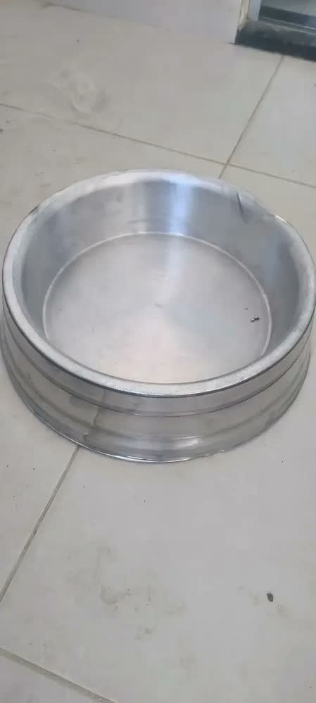 foto de eZoo Comedouro Bebedouro Alumínio Antiderrapante Cães Grande 2600ml