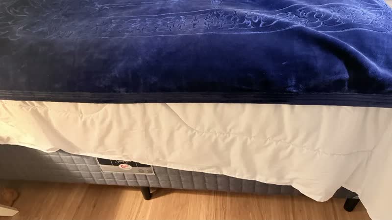 foto de Cobertor Jolitex King Lili Katz 230x250cm Alto Relevo 700g/m Cor Azul Lili Katz