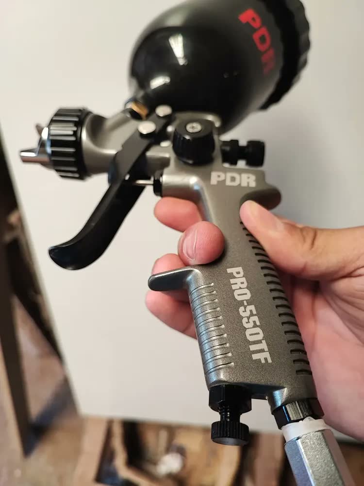 foto de Pistola de Pintura HVLP PDR Pro-550TF 600ml Bico 1,4mm Automotiva