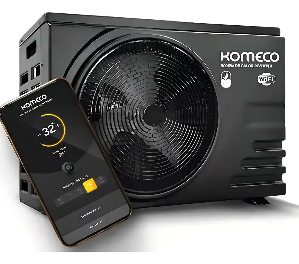 foto de Bomba Trocador De Calor Inverter Komeco 75.000 Litros