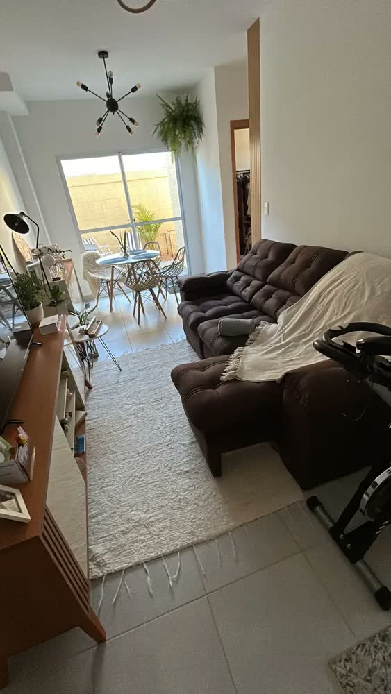 foto de Sofá Retrátil Reclinável Atenas 2,30m Suede Velut Marrom