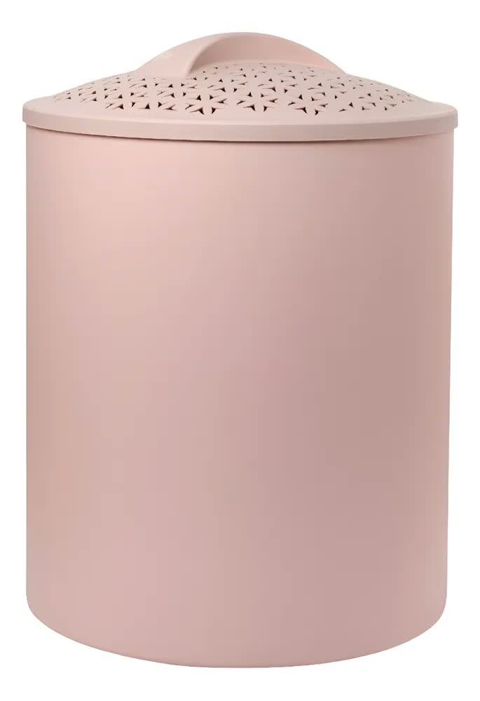 Cesto Baby Mel Para Roupas De Bebê Antiviral Quarto Enxoval Cor Rosa