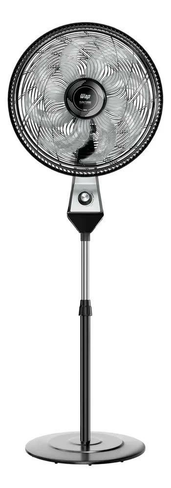 Ventilador Coluna 50cm 180w 8 Pás Silencioso Wap Flow Turbo Frequência 60 Hz