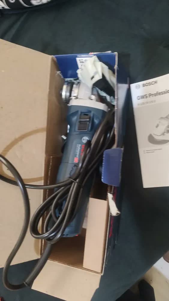 foto de Esmerilhadeira 5 Pol 900w Bosch Gws Controle Velocidade