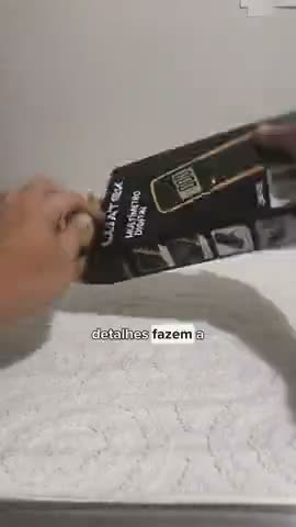 vídeo do produto