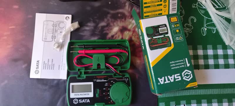 foto de Multímetro Digital De Bolso DY03001 - Sata