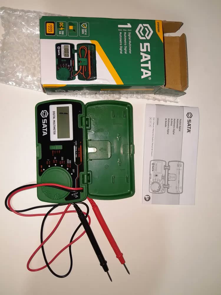 foto de Multímetro Digital De Bolso DY03001 - Sata