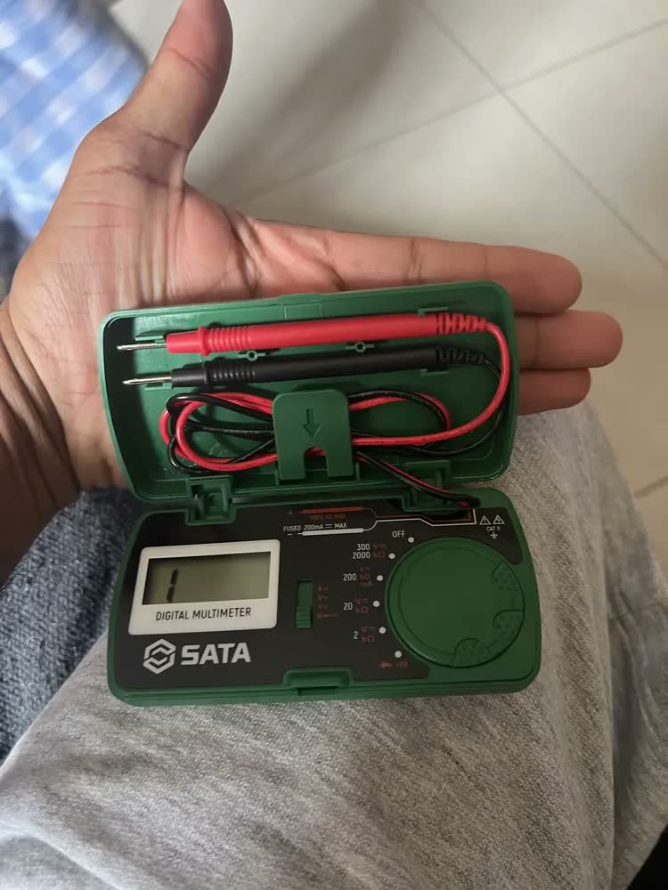 foto de Multímetro Digital De Bolso DY03001 - Sata