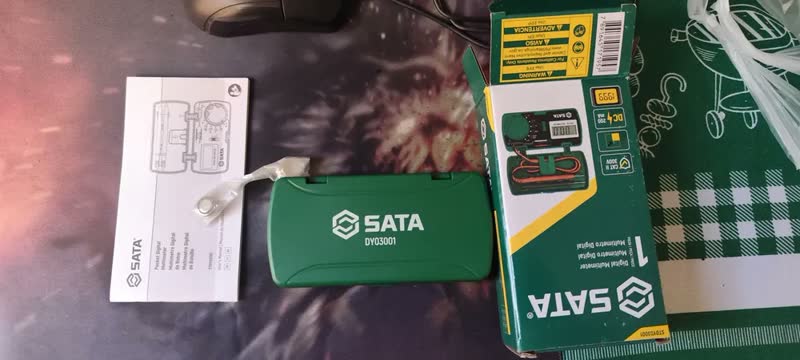 foto de Multímetro Digital De Bolso DY03001 - Sata