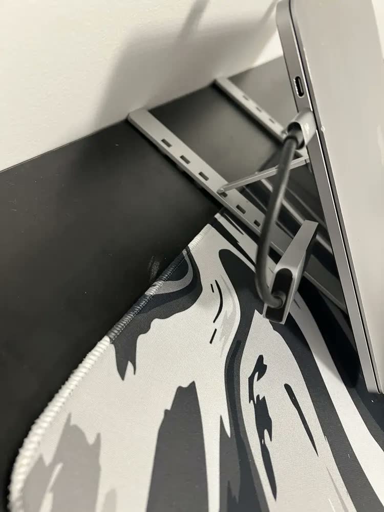 foto de Base suporte Ajustável Para Notebook Laptop Portátil Ergonômico