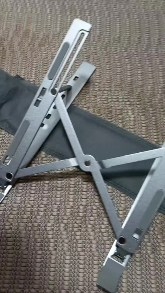 foto de Base suporte Ajustável Para Notebook Laptop Portátil Ergonômico