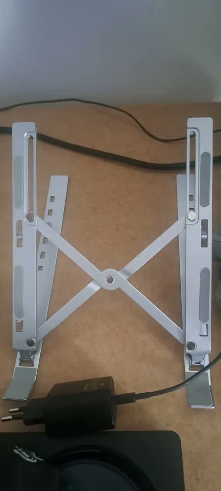 foto de Base suporte Ajustável Para Notebook Laptop Portátil Ergonômico