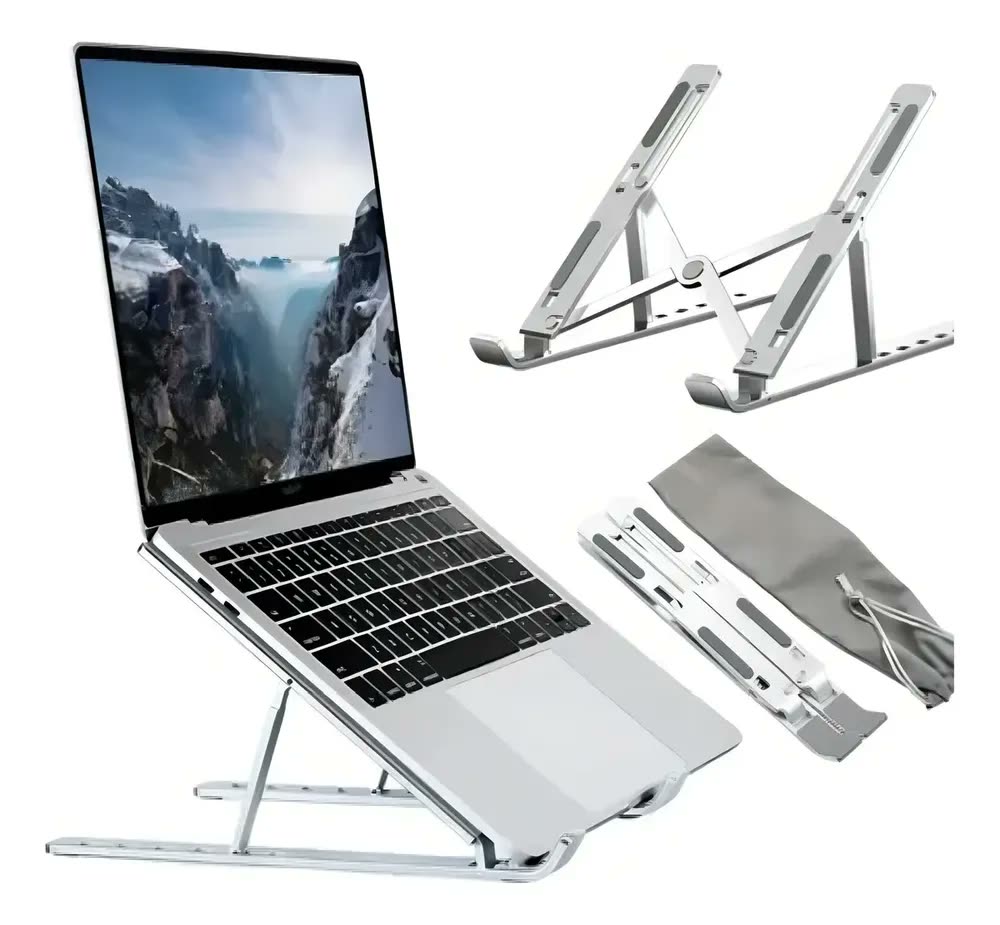 Base suporte Ajustável Para Notebook Laptop Portátil Ergonômico