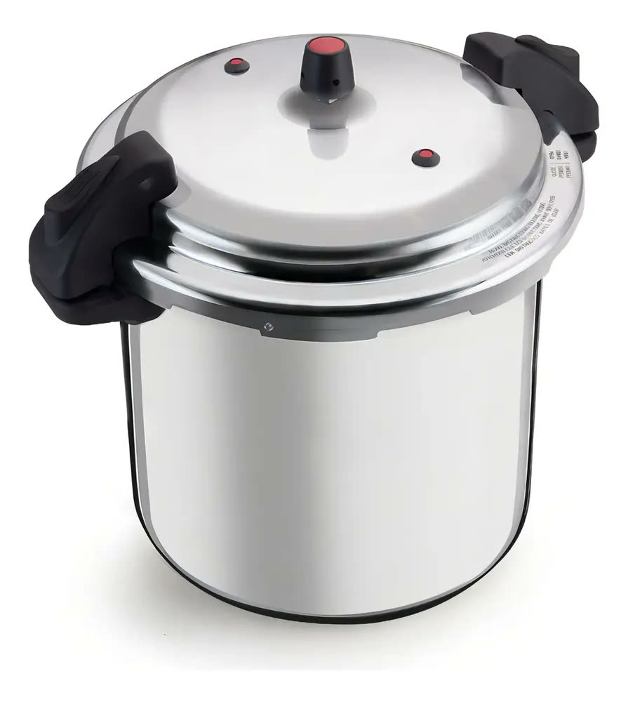 Panela De Pressão Fechamento Externo 20 Litros Cor Prateado