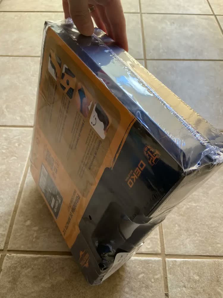 foto de Furadeira Impacto Deko 900W 1/2 Polegadas 45000bpm Com Maleta