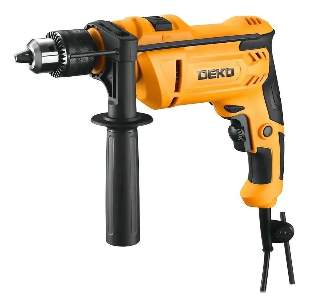 Furadeira Impacto Deko 900W 1/2 Polegadas 45000bpm Com Maleta