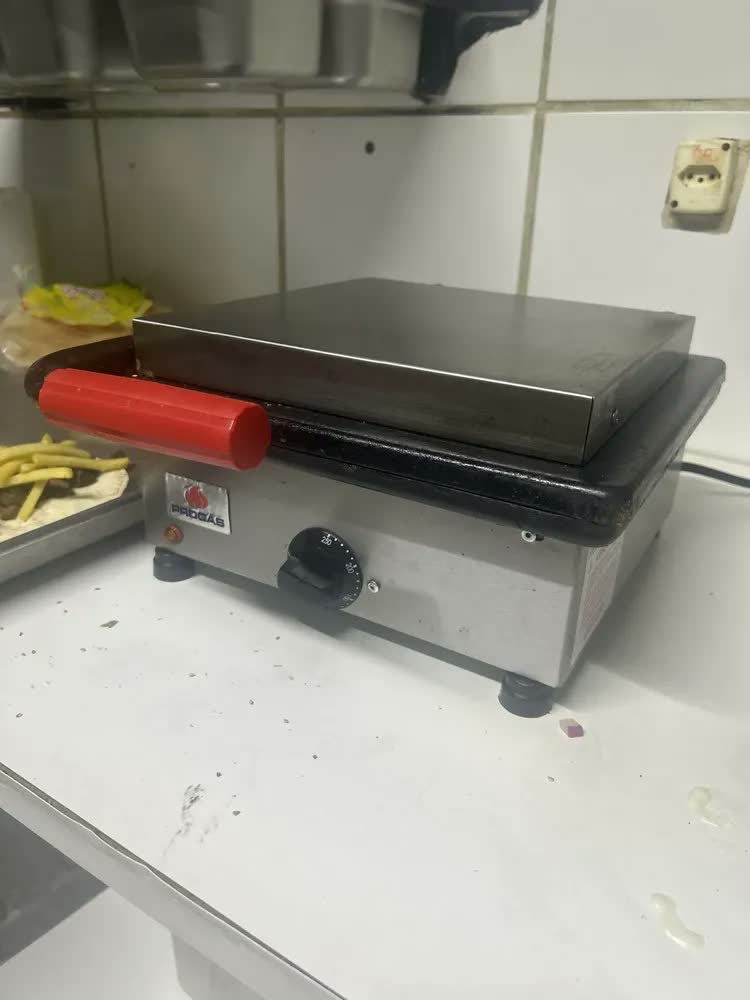 foto de Prensa Grill Elétrica Progás Pr-350e Inox Profissional Cinza 220v