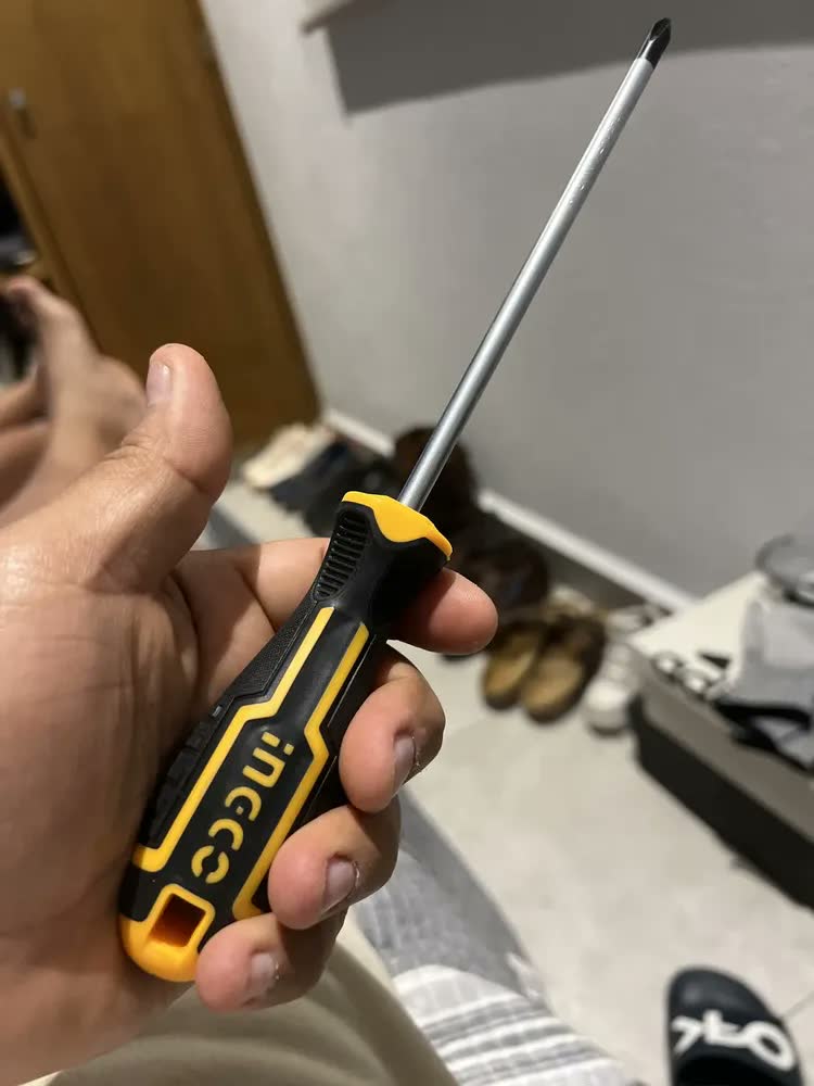 foto de Jogo Chave De Fenda E Phillips Pro Imantado 6 Peças - Ingco