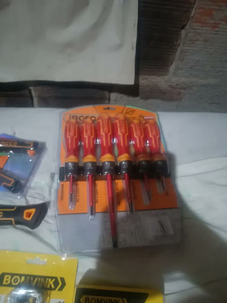 foto de Jogo De Chaves Fenda/philips Isolada Com 6 Peças-ingco