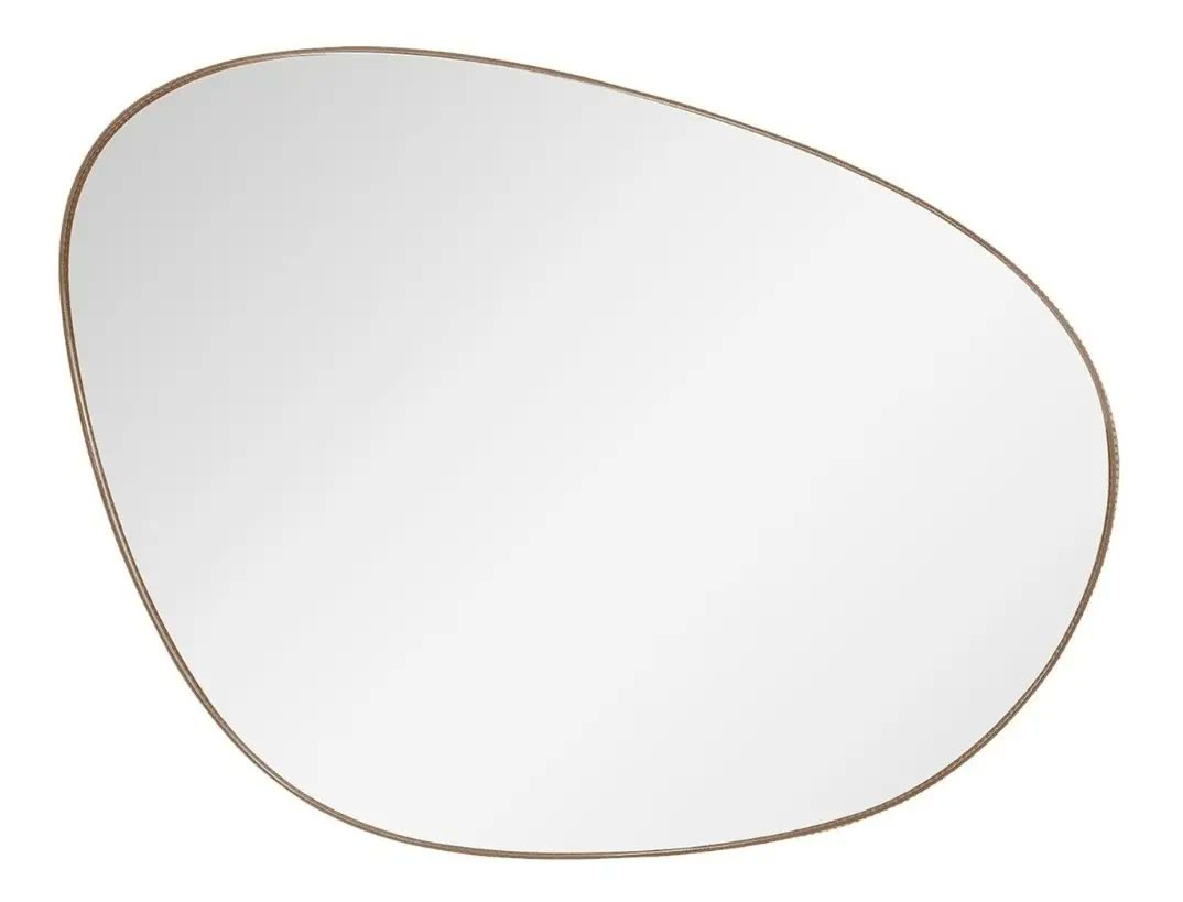 Espelho Decorativo Orgânico 80x60cm Para Sala