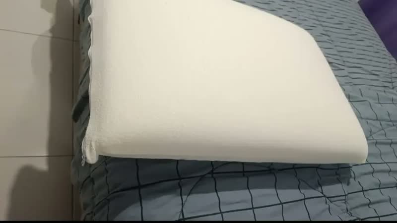 foto de Duoflex Nasa macio térmico travesseiro inteligente tradicional 58cm e 10cm cor branco 2 unidades