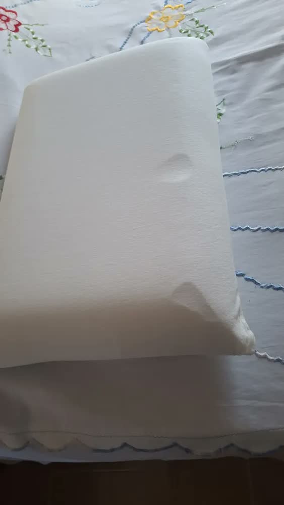 foto de Duoflex Nasa macio térmico travesseiro inteligente tradicional 58cm e 10cm cor branco 2 unidades