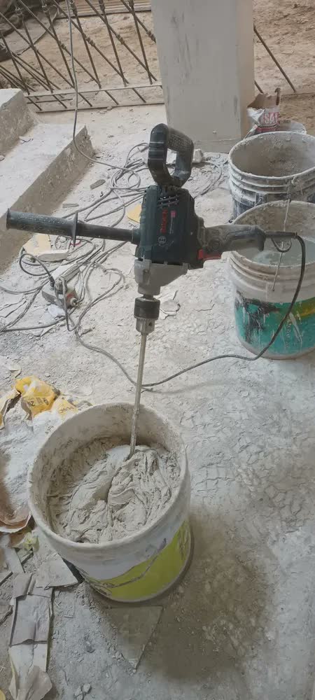 foto de Furadeira de rotação 5/8 Gbm 1600 Re 850w 0-630 rpm cor azul
